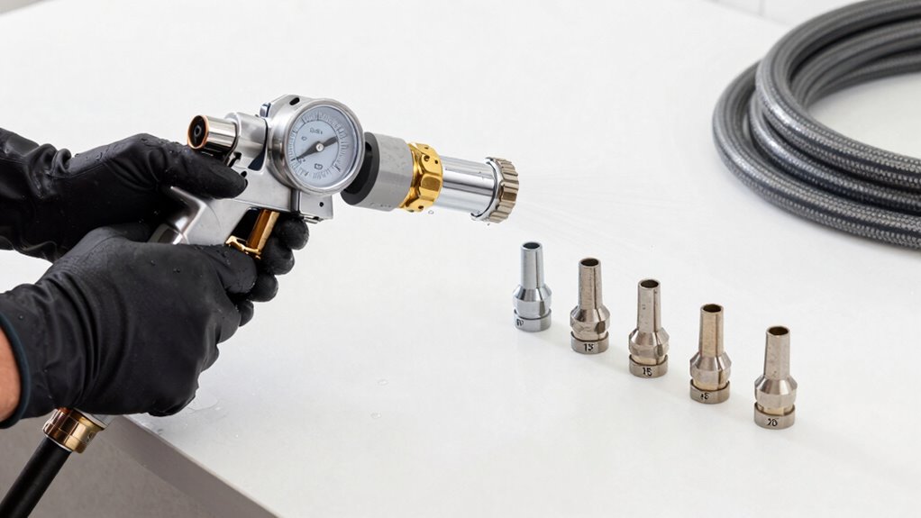 monitor and maintain nozzles