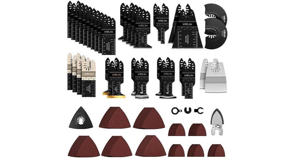 multitool blade kit 120pcs