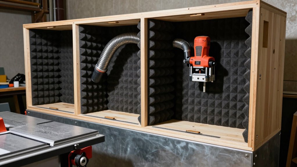 noise reducing machine enclosures