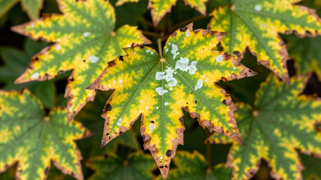 nutrient burn leaf symptoms