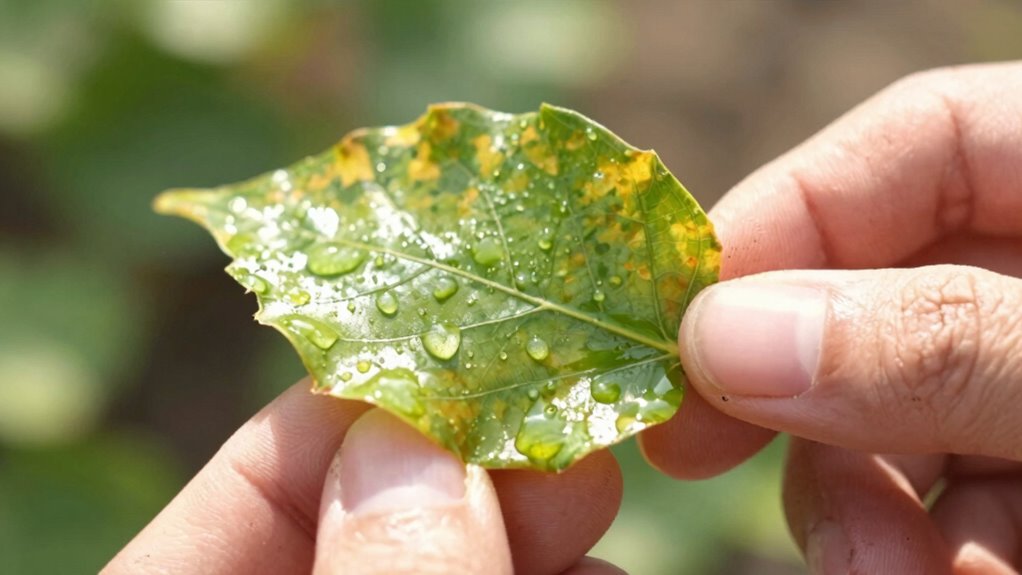 nutrient deficiency visual indicators