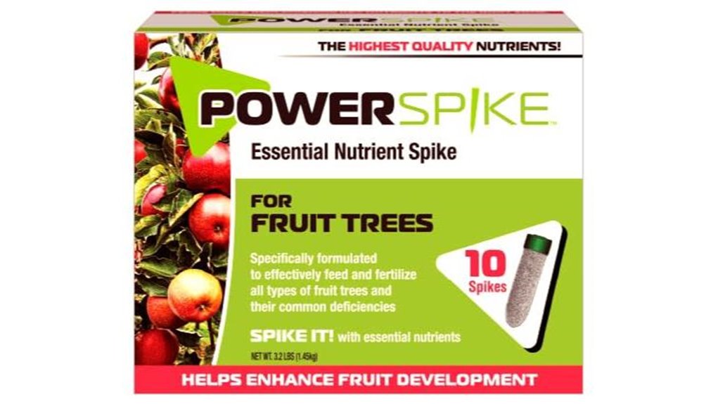 nutrient enhancements for fruit trees