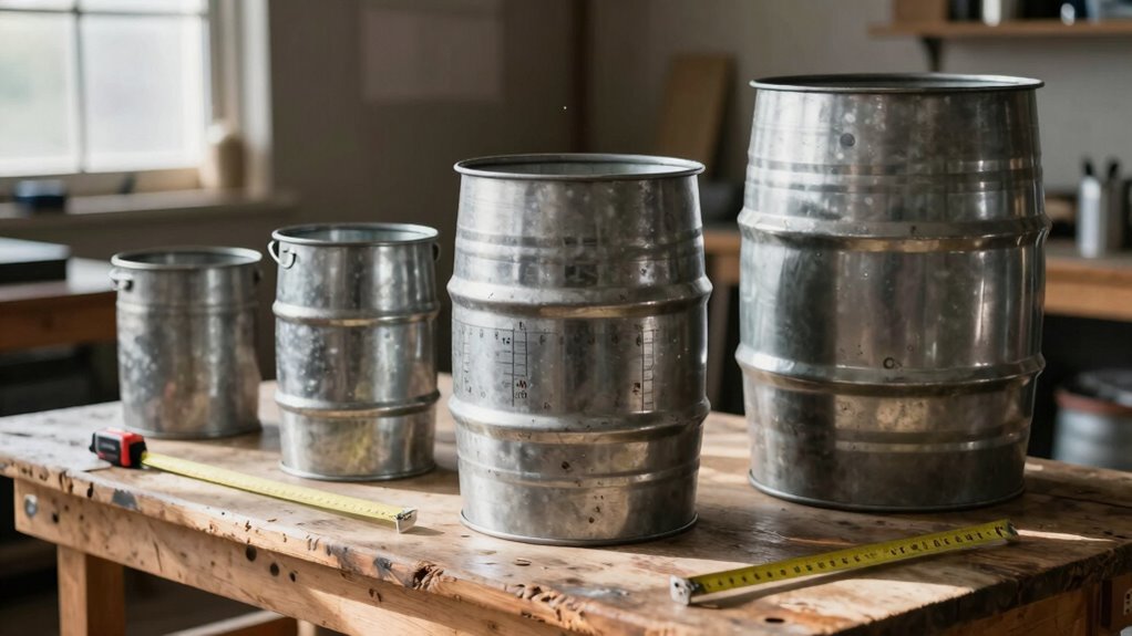 optimal barrel size range