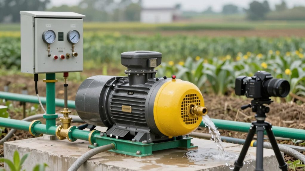optimal irrigation pump selection
