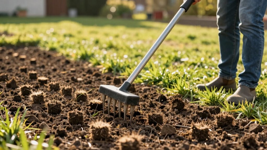 optimal lawn aeration timing