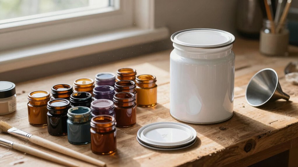 optimize paint storage containers