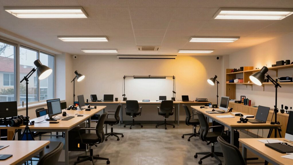 optimize workshop lighting effectively