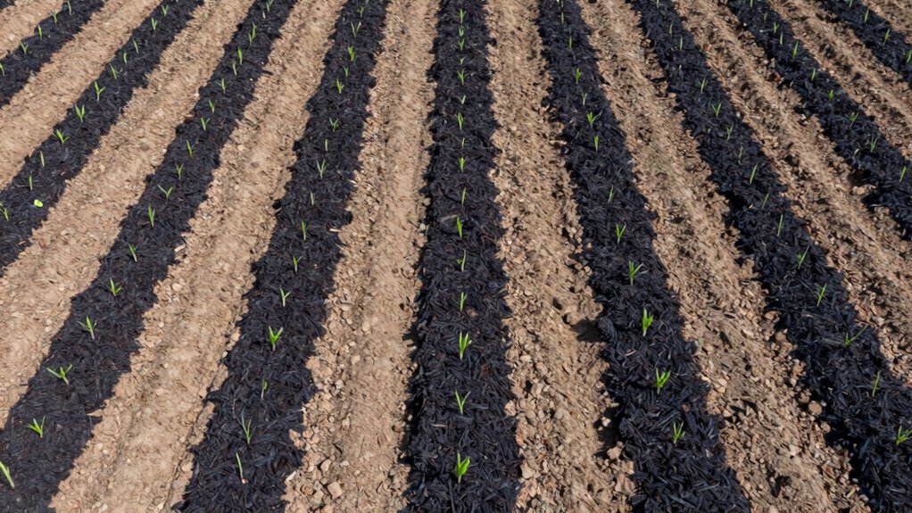 organic mulch for weed suppression