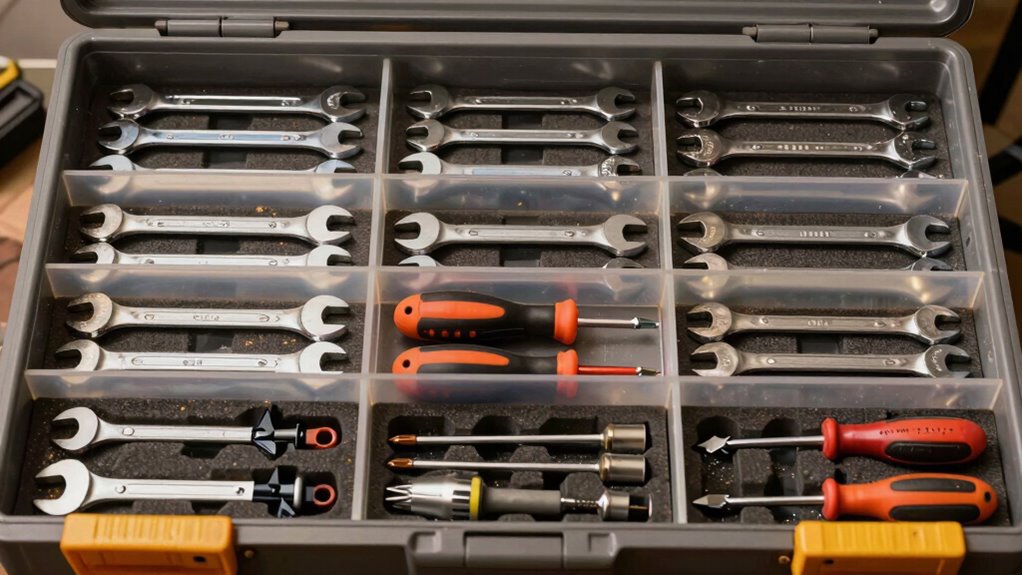 organize tools by usage