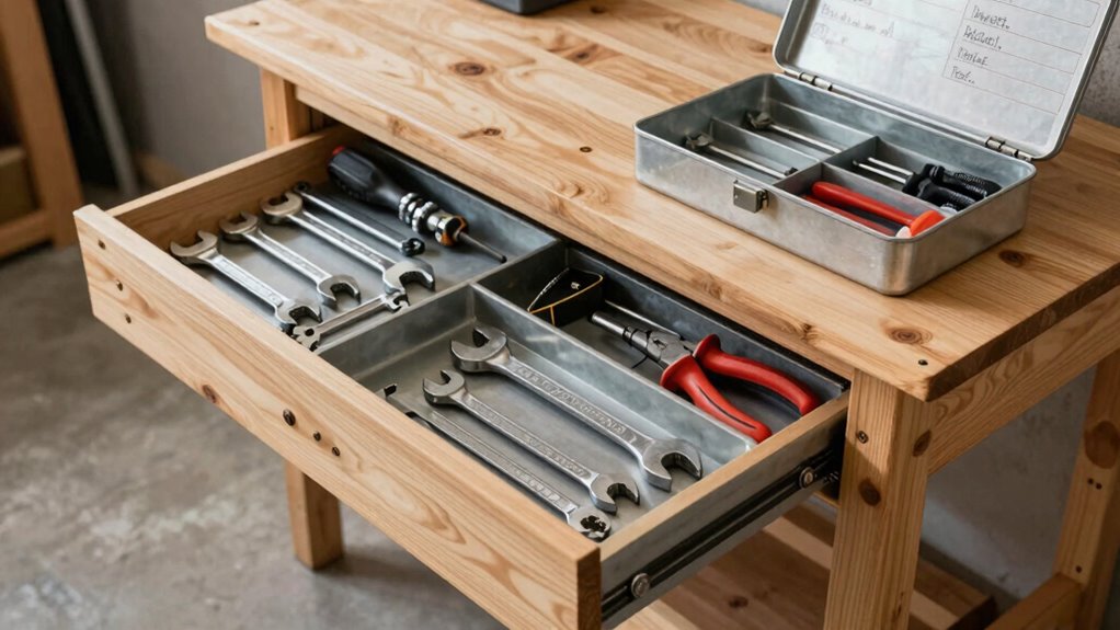 organize tools create inventory