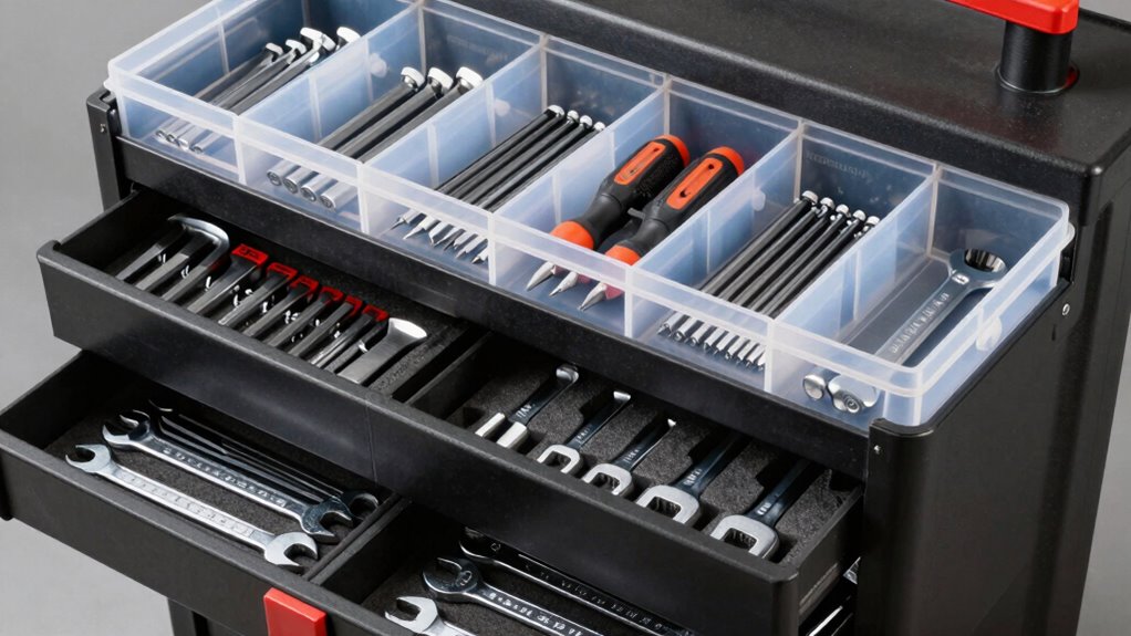 organized toolbox enhances efficiency