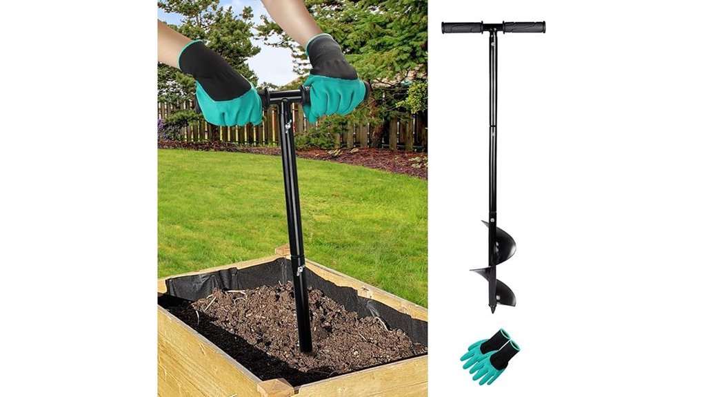outdoor compost aeration tool