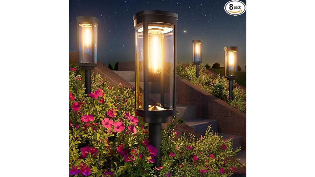 outdoor solar path lights