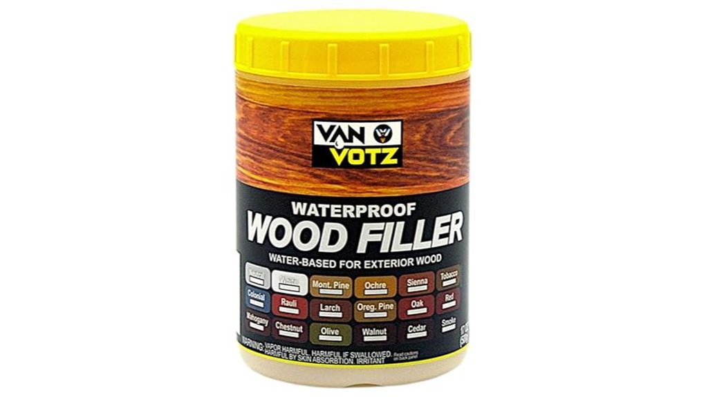 outdoor waterproof wood filler