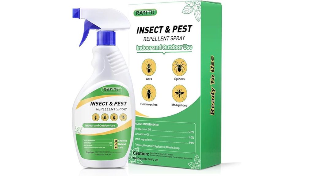 peppermint oil insect spray