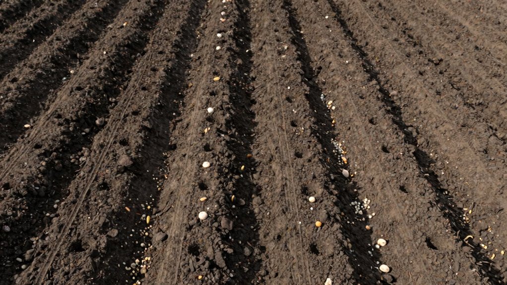 plant seeds at depth