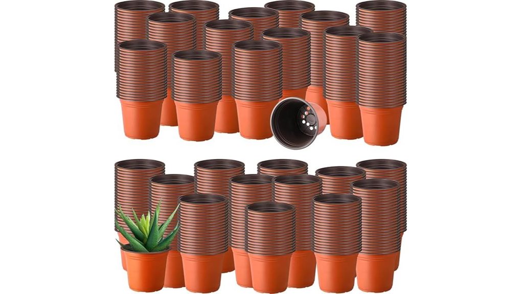plastic nursery pots bulk
