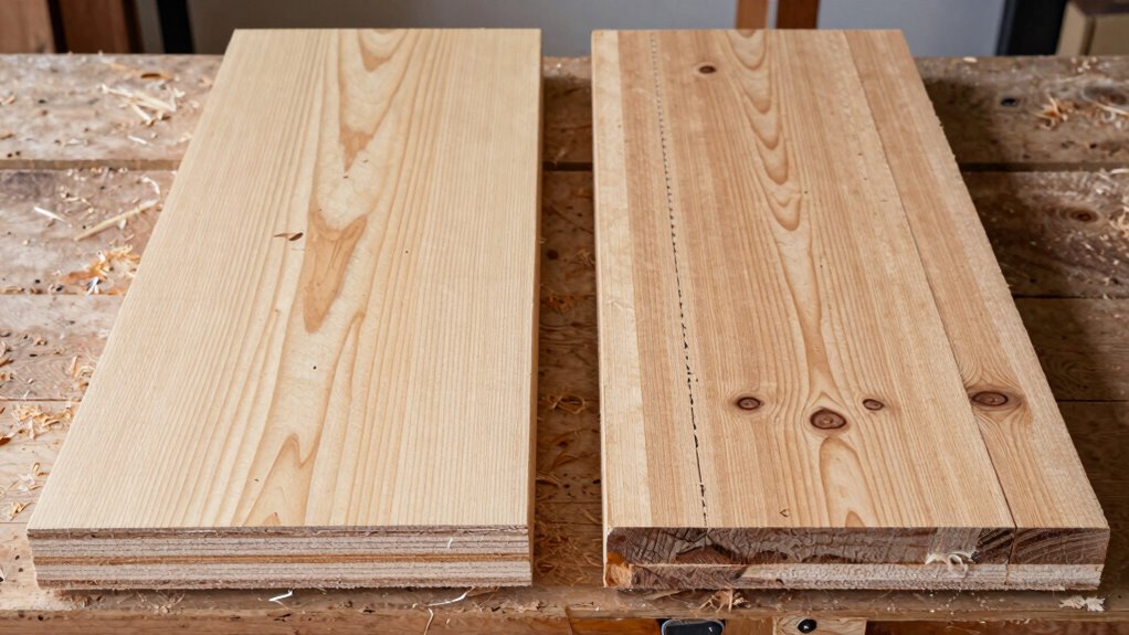 plywood or solid wood
