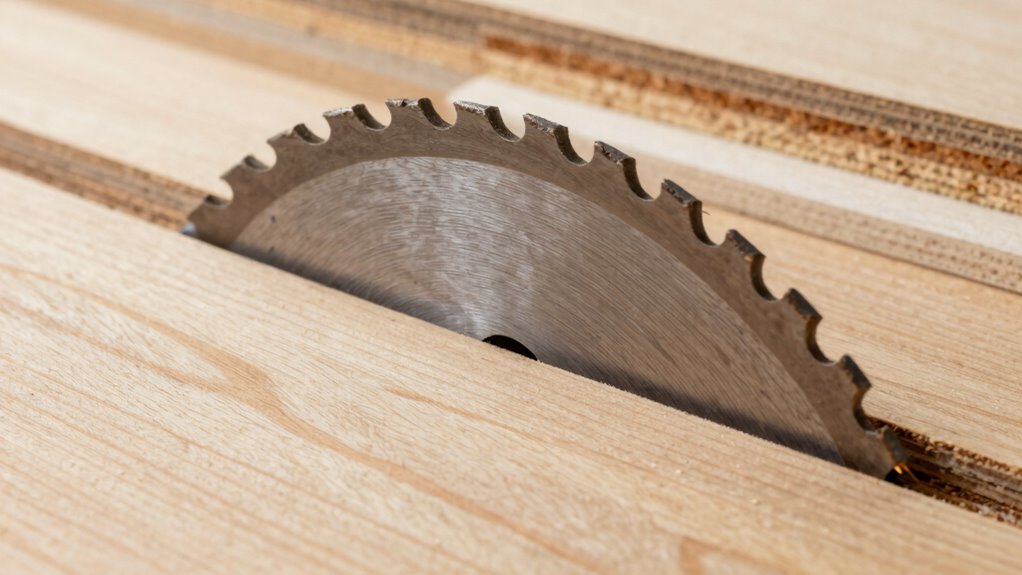 plywood types require specific blades