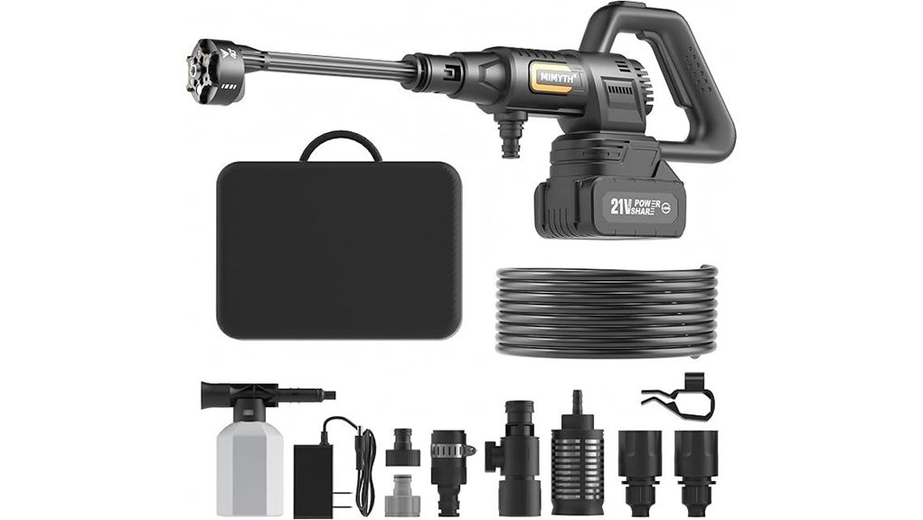 portable battery operated pressure washer