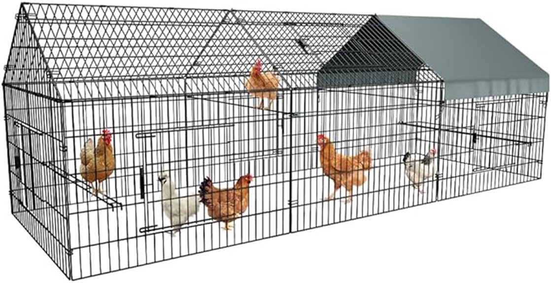 portable chicken coop solution