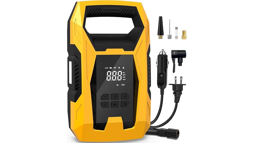 portable dual power inflator