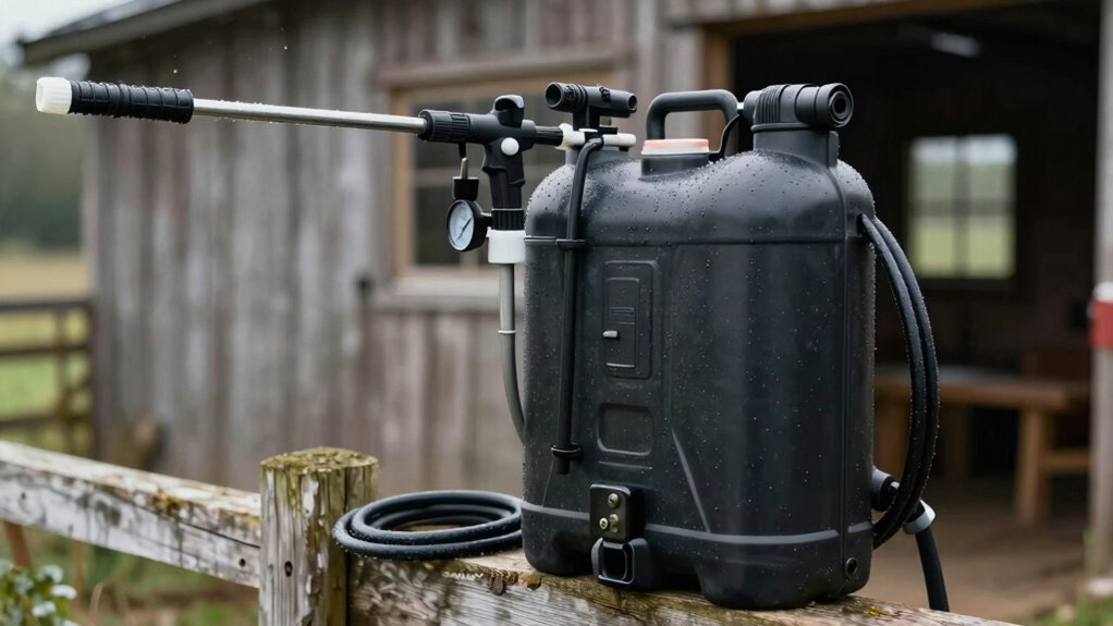 portable pesticide application device