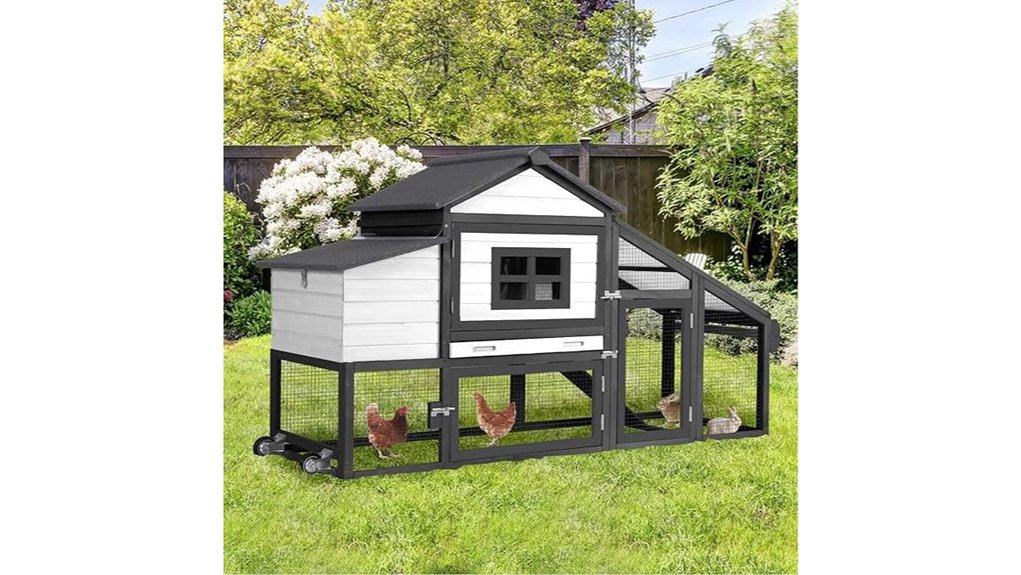 portable poultry housing system