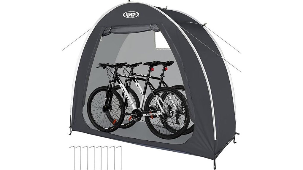 portable tent for bikes