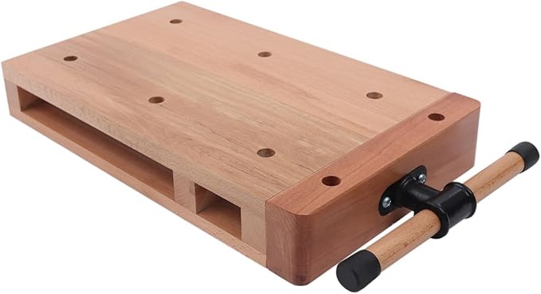 portable vice workbench setup