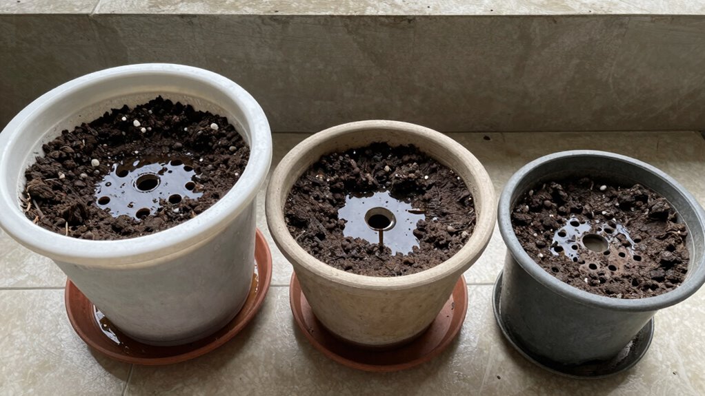 pot size and drainage