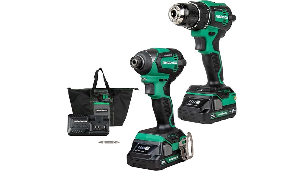 powerful cordless tool set
