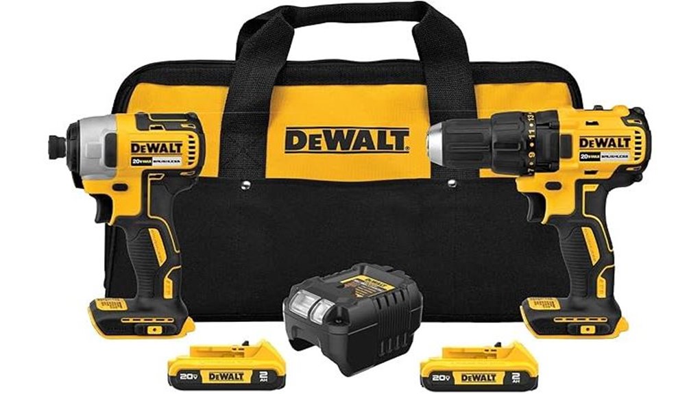 powerful cordless tool set
