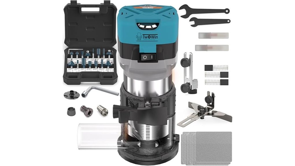 powerful handheld wood router