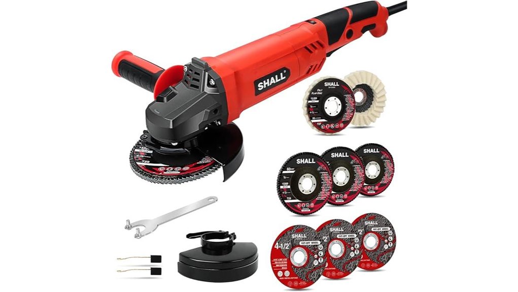 powerful versatile angle grinder
