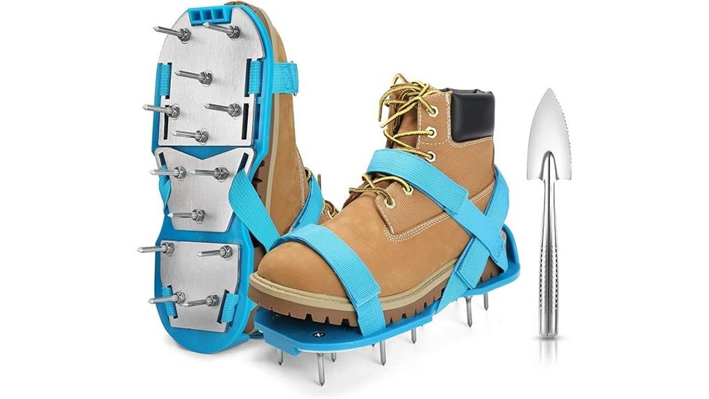 pre assembled lawn aerator shoes