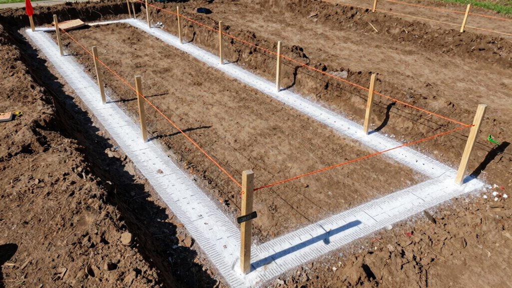 precise fence path marking