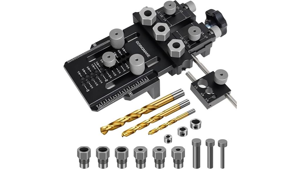 precision dowel drilling tool