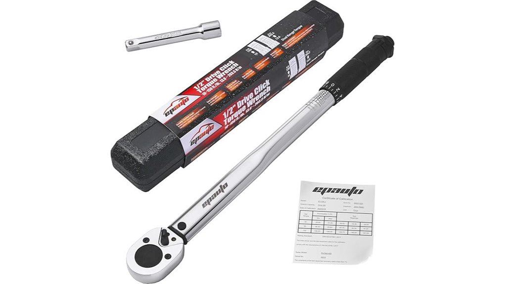 precision torque wrench adjustable