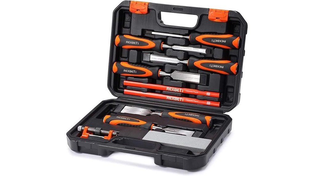 premium wood chisel set
