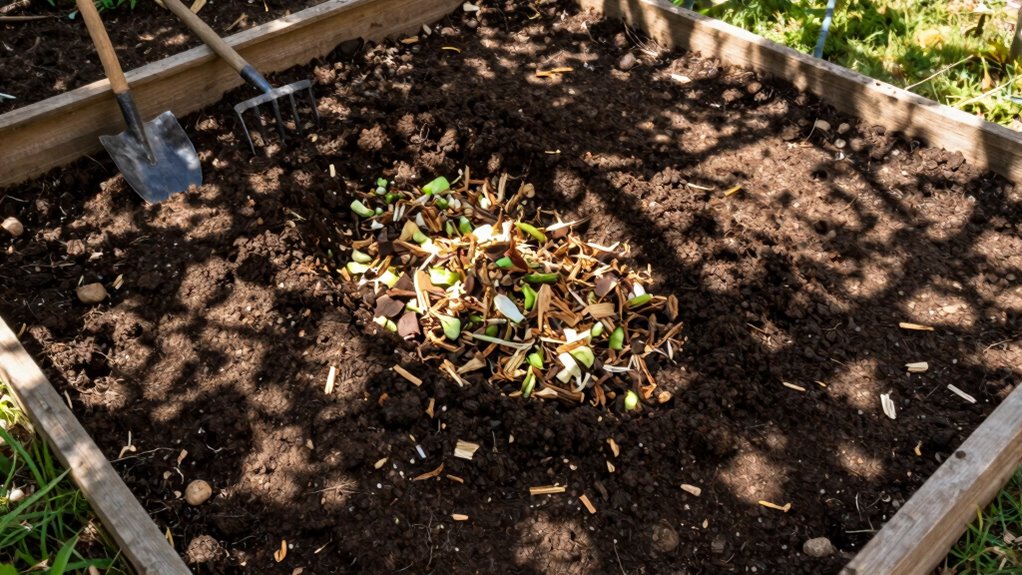 prepare nutrient rich garden soil