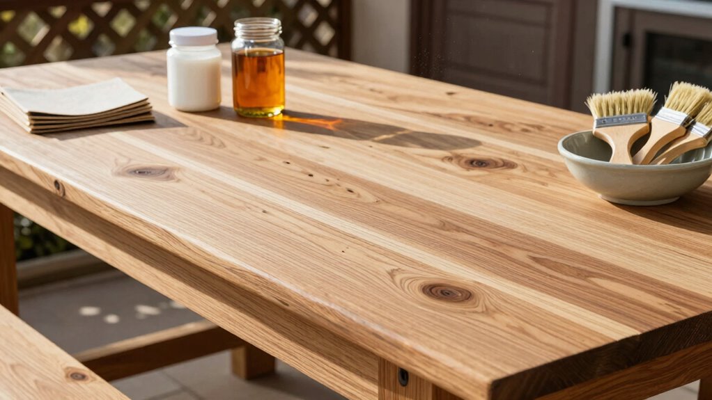 prepare wood surfaces properly