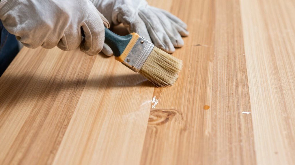 prepare wood surfaces thoroughly
