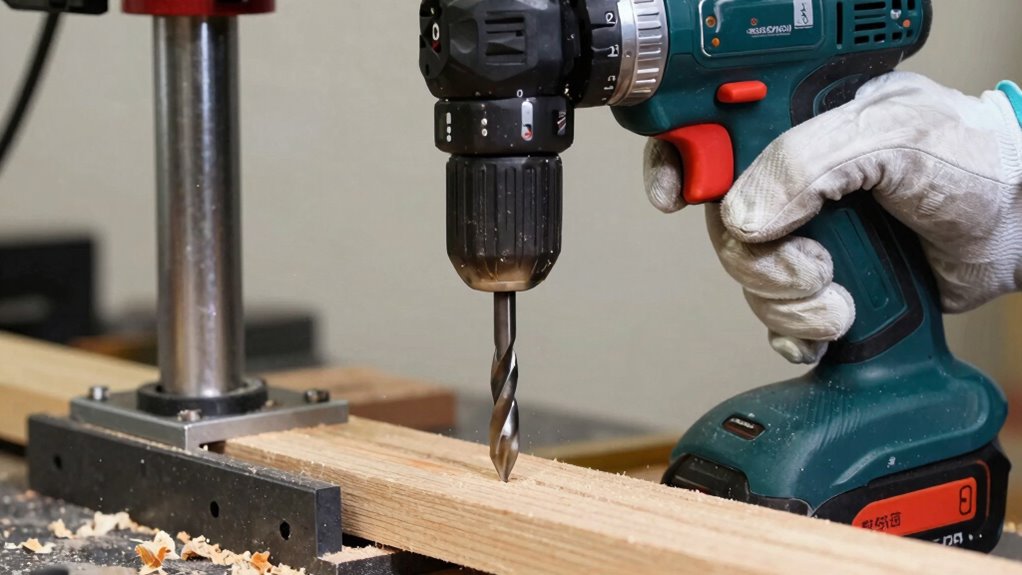 prevent drill bit misalignment