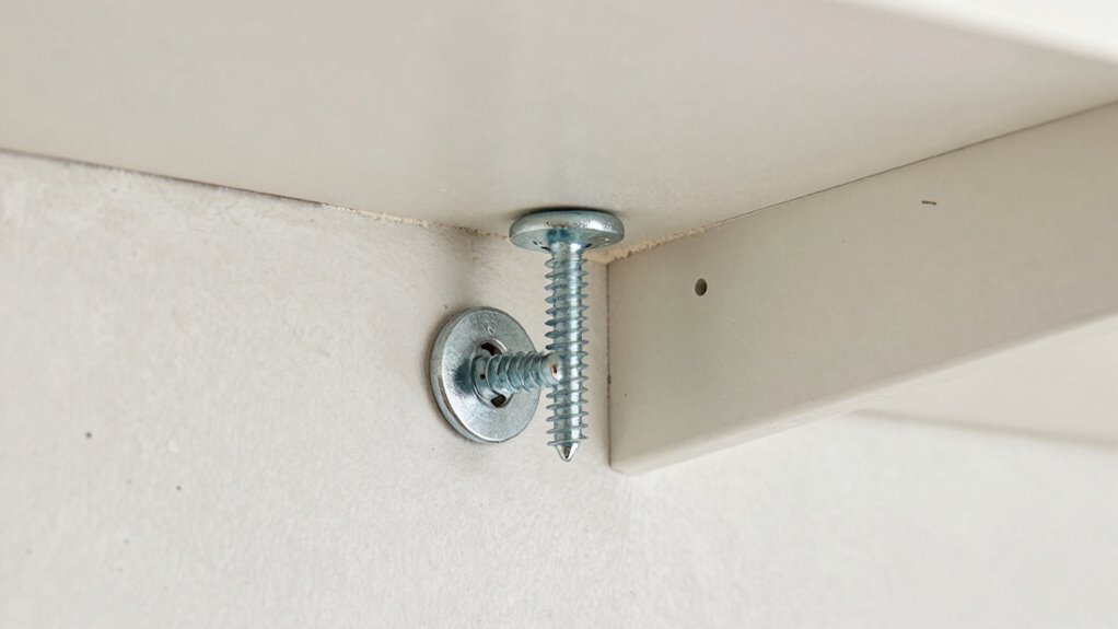 prevent drywall cracking anchors
