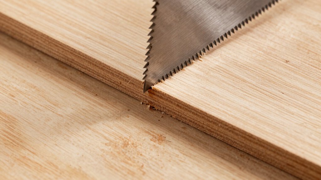 preventing wood tear out