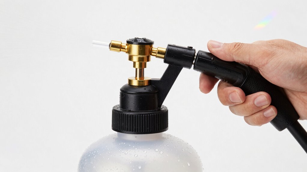 prime and test sprayer