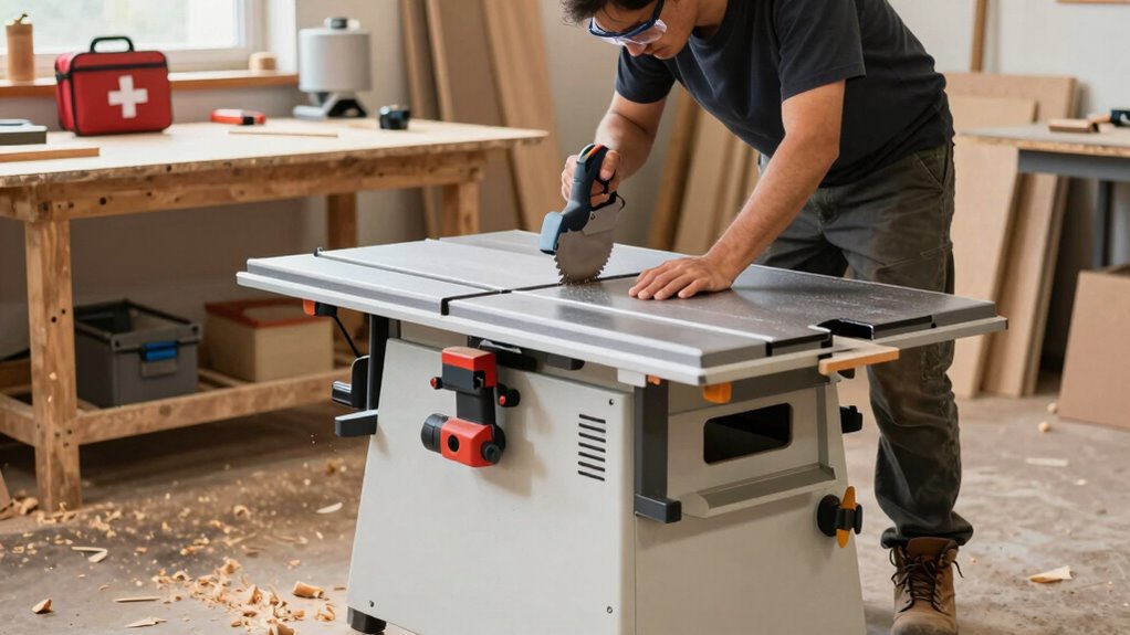 prioritize safety in woodworking