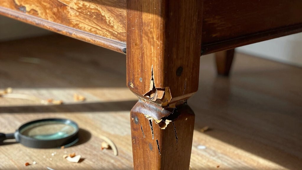 professional wood repair needed