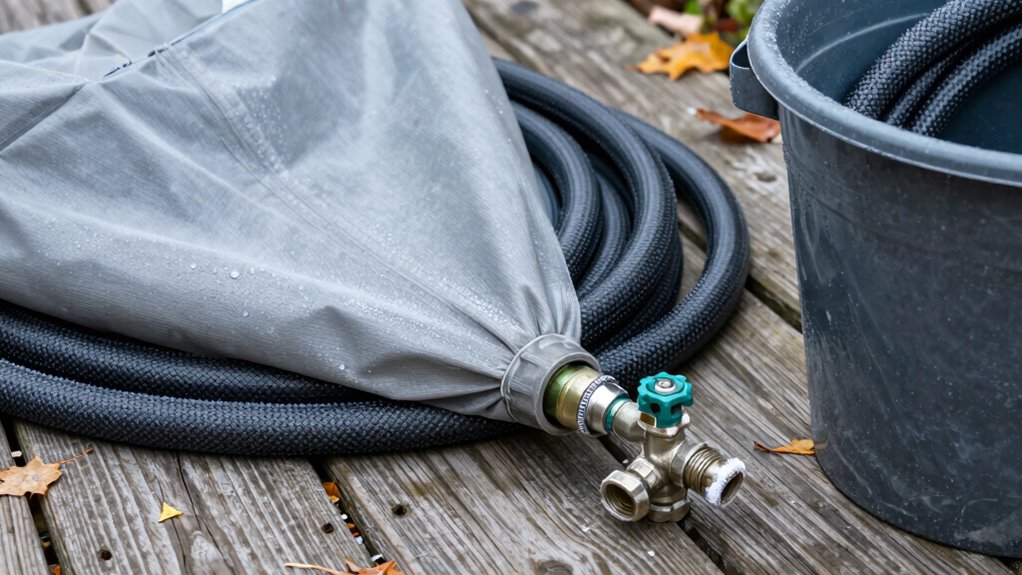 properly winterize your hose